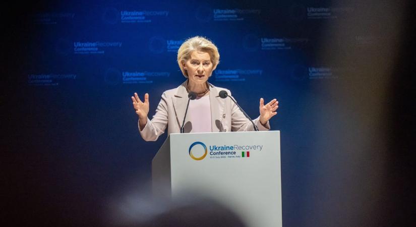 Ursula von der Leyen bejelentette, létrehozzák a világ legnagyobb tőkealapját, hogy segítsék Ukrajna újjáépítését