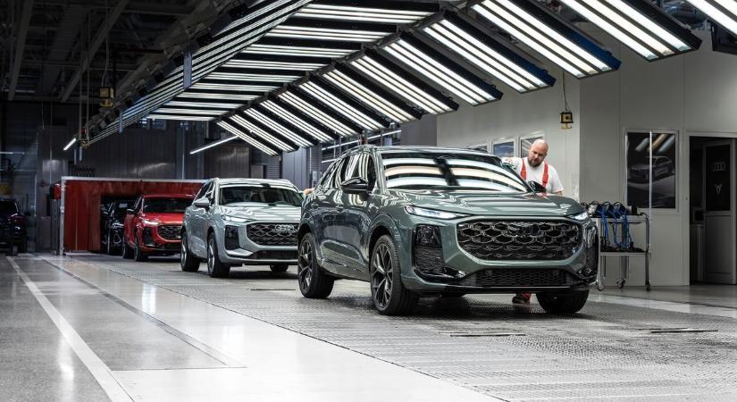 Megkezdődött Győrben az új Audi Q3 sorozatgyártása