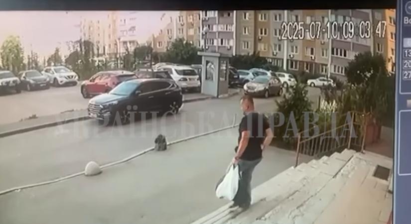 Videó: Kijev utcáin lőtték agyon az ukrán biztonsági szolgálat egyik vezetőjét