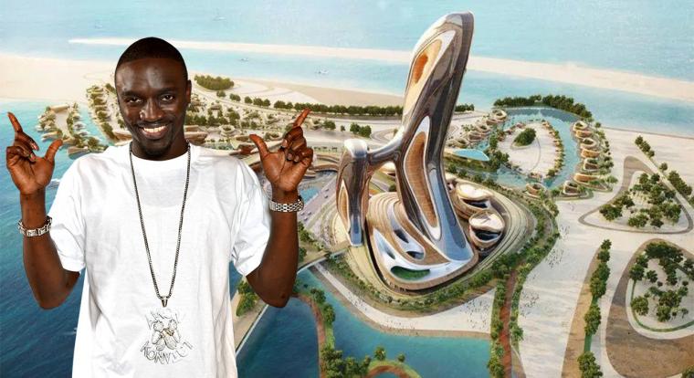 Mégsem épít Akon Vakandát Szenegálban