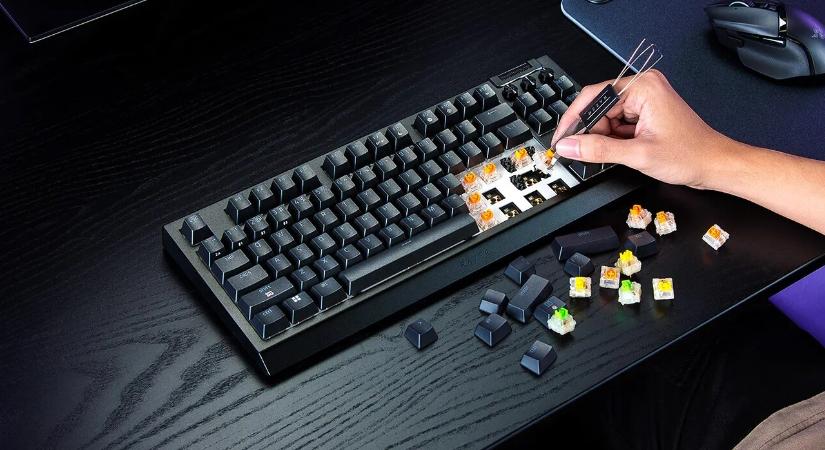 TKL formátumú, vezetékmentes "Fekete Özvegyet" dobott piacra a Razer