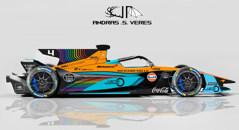 Ilyen autót várhatunk, ha a McLaren csatlakozik a Formula-E-hez