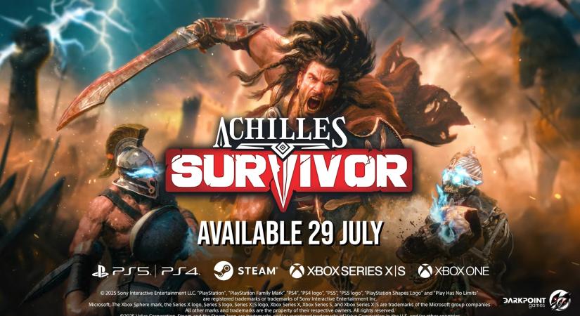 Júliusban kilép a korai hozzáférésből az Achilles: Survivor