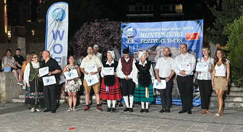 A magyar kultúra hírnökei Montenegróban: Méltó szereplés hét ország fesztiválján