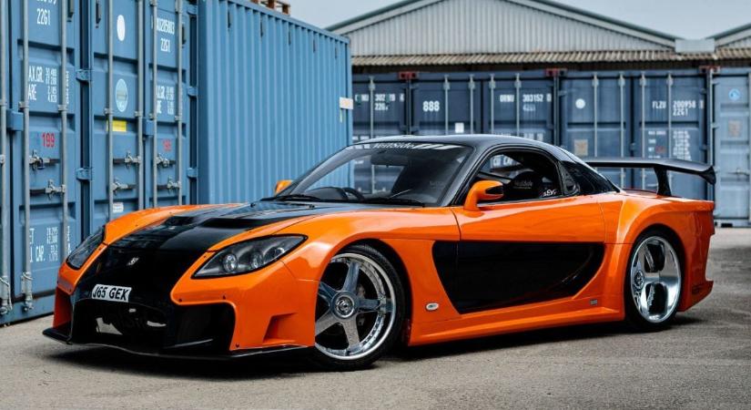 Árverésre kerül a Tokiói Drift legendás RX-7-ese