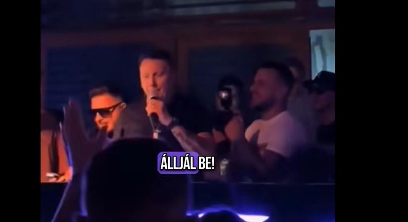 Álljál be, szívjál be! – harsogta a népszerű DJ, meg is lett a következménye