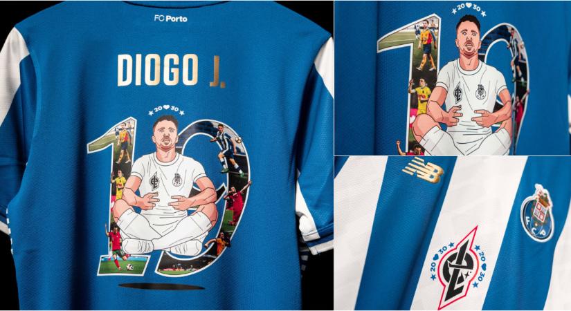 A Porto különleges mezben búcsúzik Diogo Jotától és testvérétől