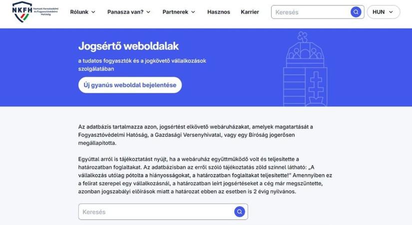 Itt van a csaló webshopok feketelistája – kerüld el őket jó messzire!