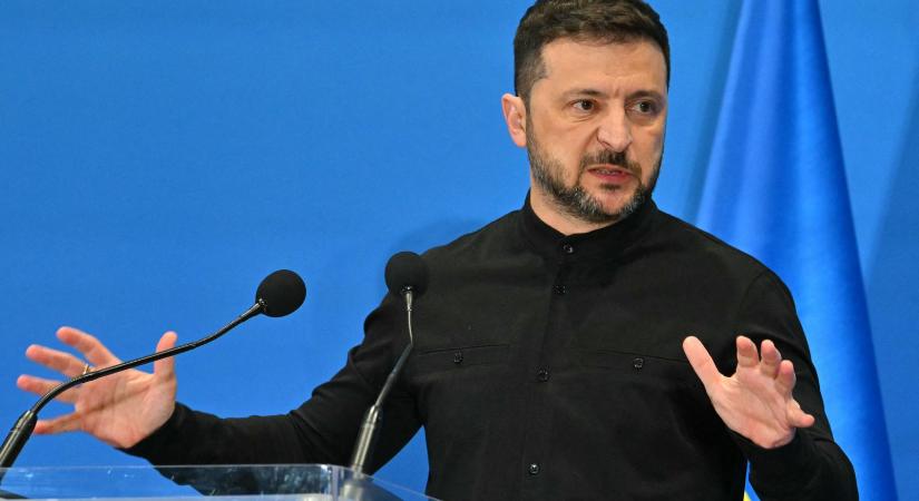 Volodimir Zelenszkij arra kérte az Európai Bizottság és az Európai Tanács elnökét, hogy hidalják át valahogy a magyar vétót