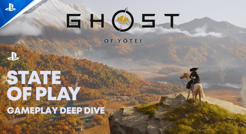 Egy 20 perces gameplay felvételt kapott a Ghost of Yotei