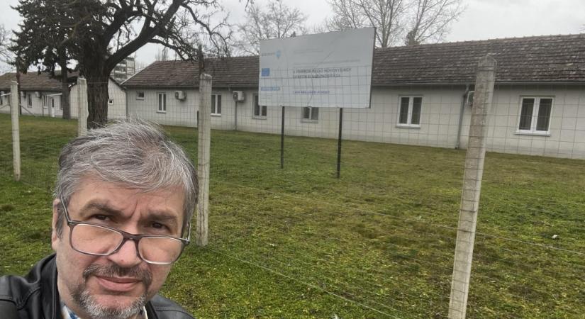 Egy melegházat talált Hadházy az 1,6 milliárdos Pannon Breeding Tudástár helyén