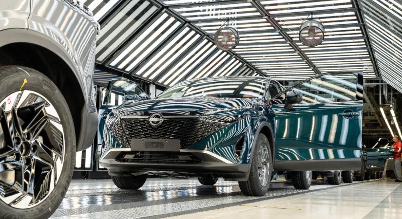 Megkezdődött az új e-Powerrel szerelt Qashqai gyártása a Nissan sunderlandi gyárában