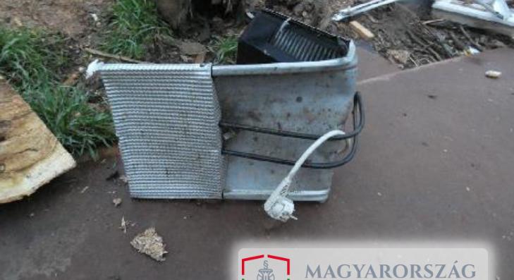 Nagy bajt okozott a gondatlanul használt hősugárzó