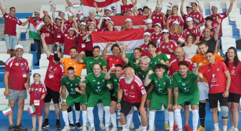 Harmadszor is Európa-bajnok a magyar cukorbeteg futsalválogatott