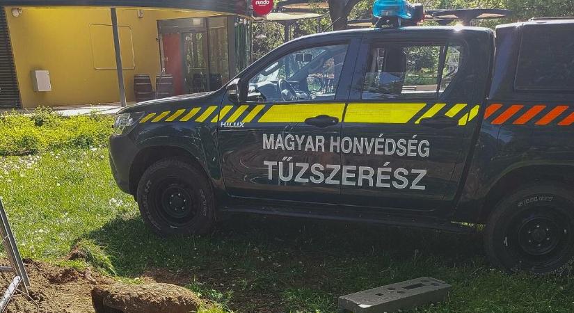 Robbanóeszközt találhattak Kecskeméten
