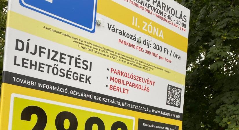 Óriási bakit szúrtak ki az új tatabányai parkolási rendszerben, teljes a káosz