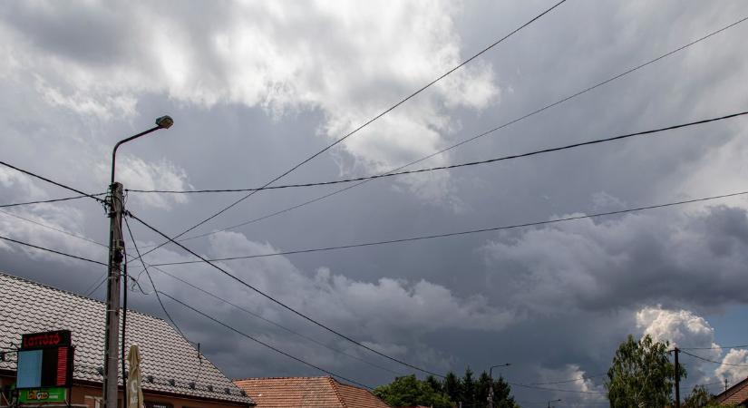 Lecsapott a vihar vármegyénkre, fotók, videók!