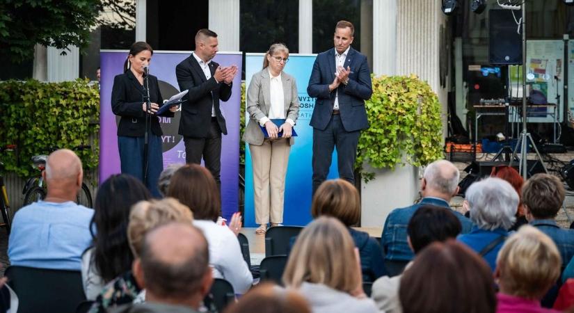 Átvette díját Szombathely hőse - fotó