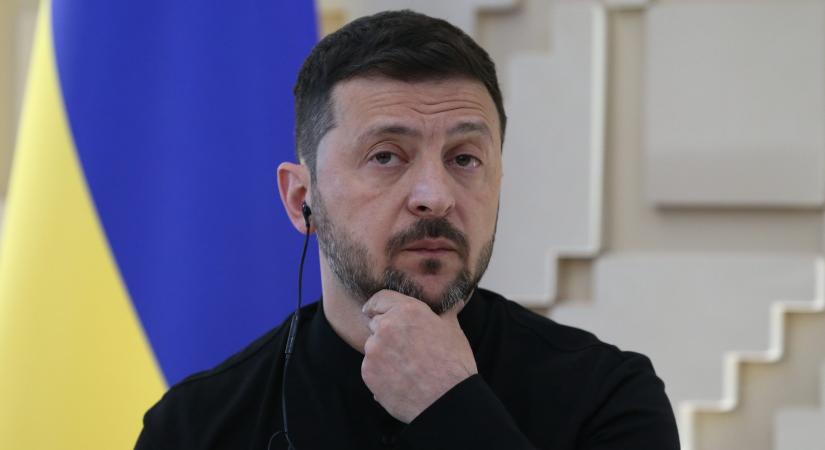 Zelenszkij elmagyarázta, miért nem folytat tárgyalásokat Ukrajna Oroszországgal