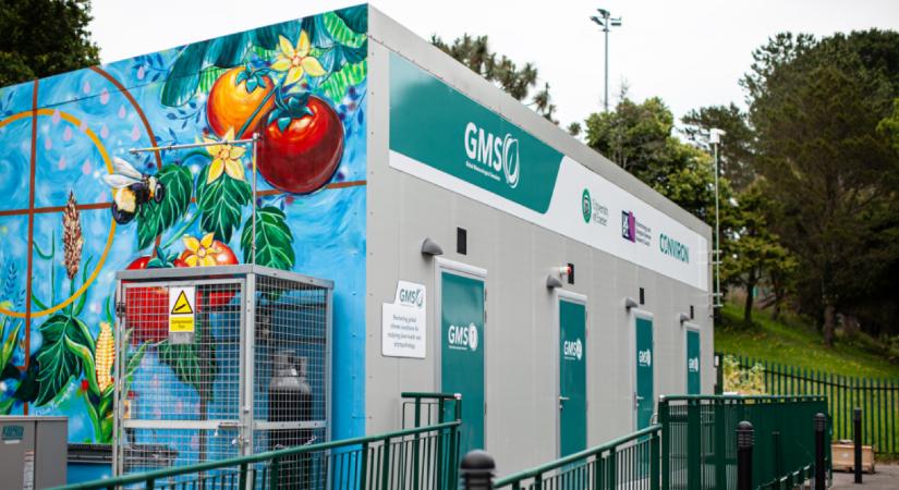 Esőt és szelet is lehet modellezni egy brit egyetem új, kísérleti növénytermesztő kamráiban