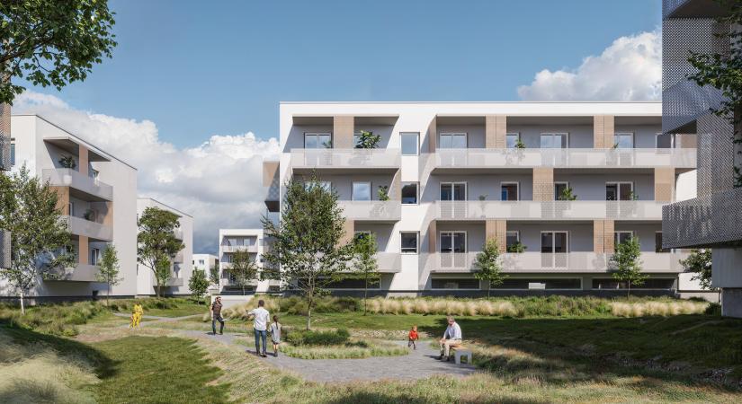Debrecen déli részén épít zöld környezetben, megfizethető élettereket a Bayer Construct