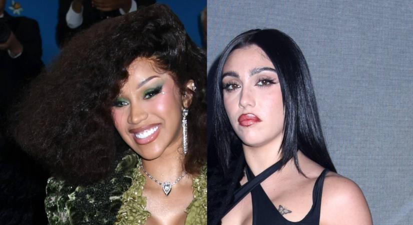 Madonna lánya formás lábait, Cardi B fenéktetkóját mutatta meg kivágott ruhájában
