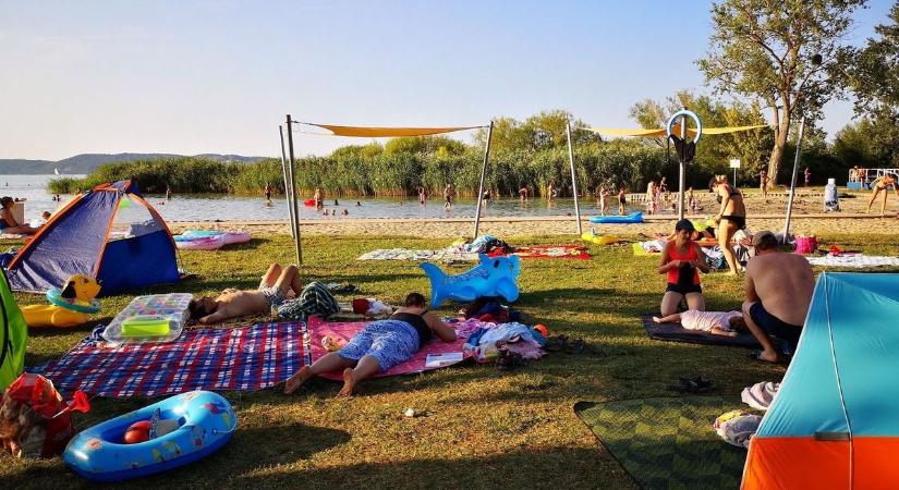 Taroltak a somogyi strandok ezen a balatoni versenyen