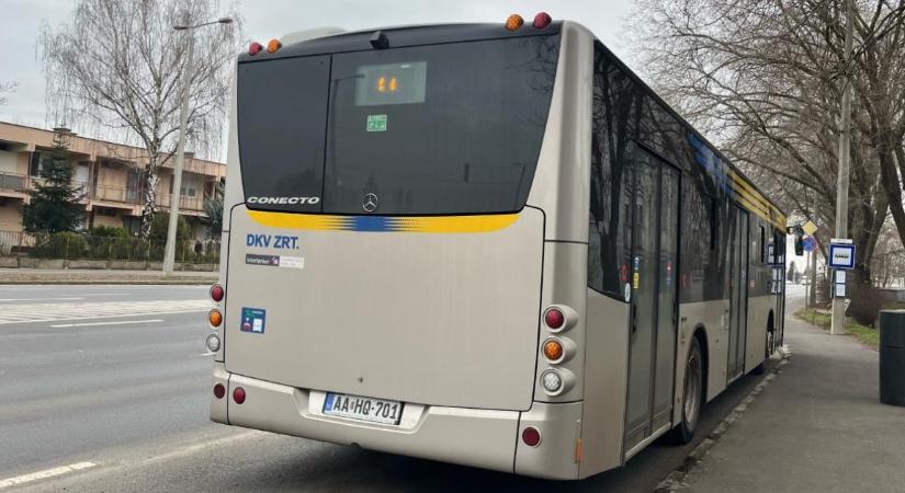 Kármentesítési munkálatok miatt terelőútvonalon járnak ezek a debreceni buszjáratok