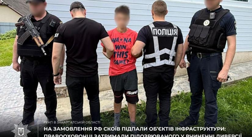 Kárpátalján elfogtak egy diverzióval gyanúsított férfit: orosz megbízásra felgyújtott egy postahivatalt