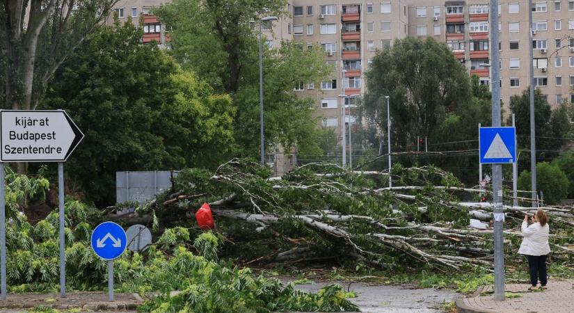 7 tűzoltó megsérült a vihar utáni kármentesítés közben