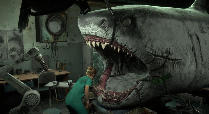 Itt a Shark Dentist, amiben egy rossz mozdulat, és a páciens leharapja a fejed