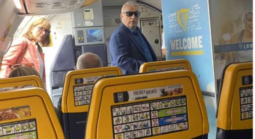 „Remélem Anikó asszony csinált az útra fasirtos zsömlét” – kommentelték Orbánék „Ryanair-rel utazását”