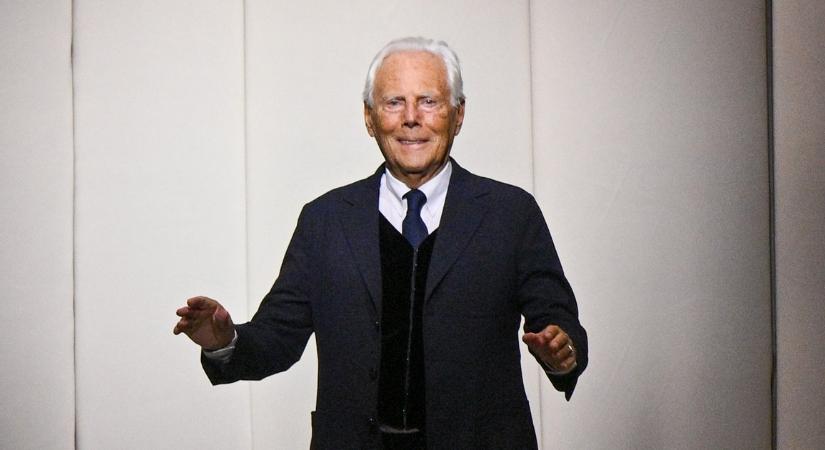 Undorodott a vértől, ezért lett orvos helyett divatcézár – 91 éves Giorgio Armani