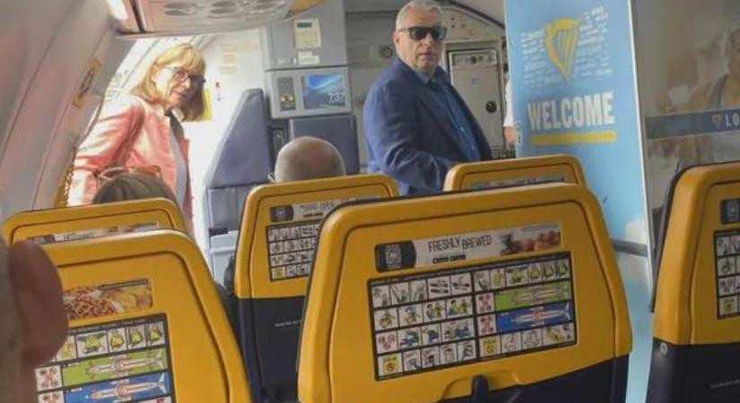 Orbán Viktor és felesége Ryanairrel repült – nem hagyták szó nélkül ellenfelei