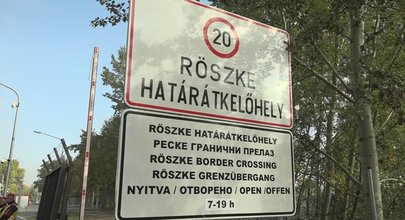 Fennakadás van a Röszke2-es határátkelőn