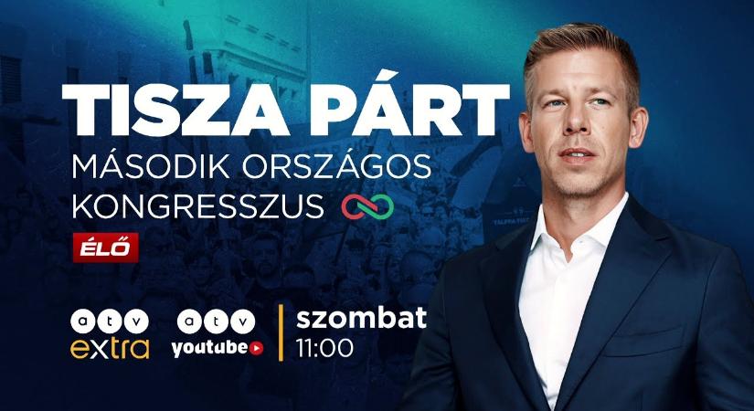 Nézze itt élőben a Tisza Párt kongresszusát – Magyar Péter is beszédet mond