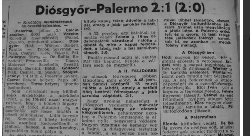 Te jó ég, már hat és fél évtizede volt az első!