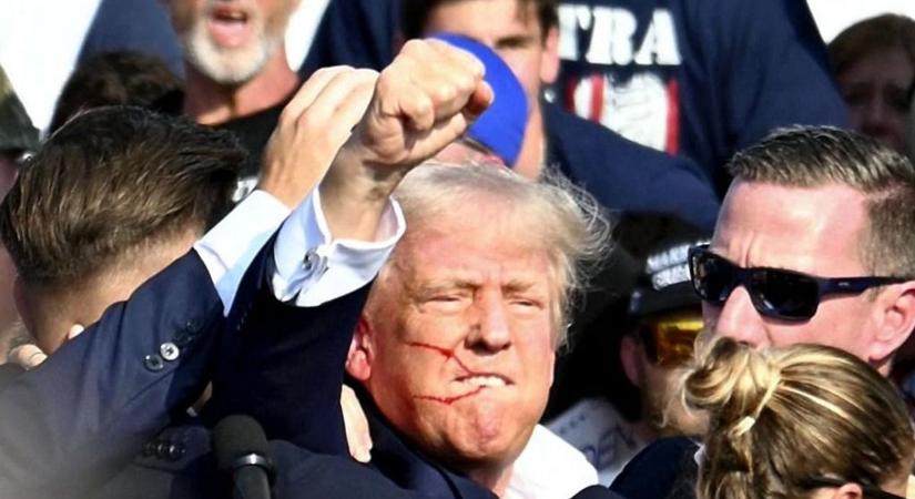 Vérző füllel, ököllel a magasban – így változott golyóálló szimbólummá a politikában Trump