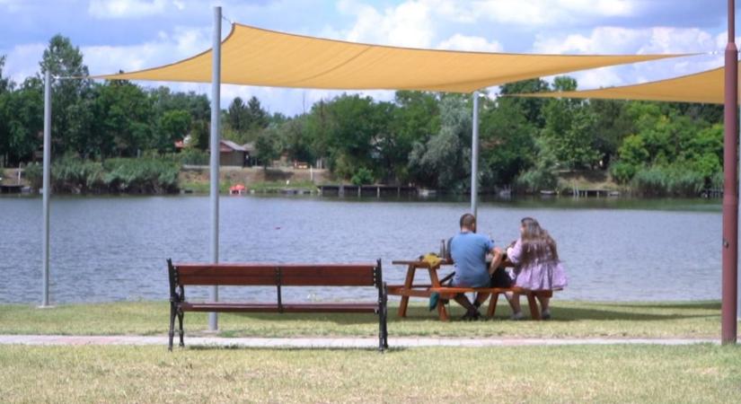 Jól indult az üdülőszezon a Szelidi-tónál, nő a vendégszám, kiváló a víz, élénkül a turizmus