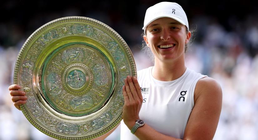 Erődemonstráció! Kérdés sem fért hozzá, hogy Iga Swiatek legyen Wimbledon királynője
