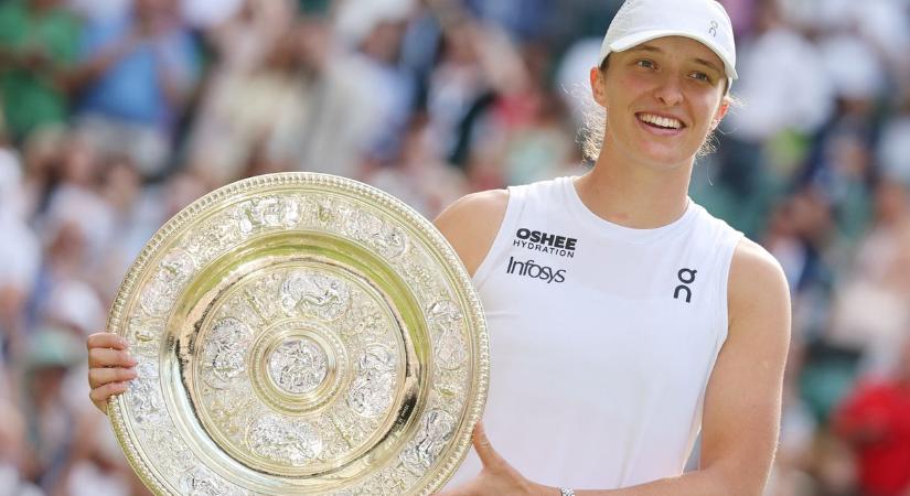 Iga Świątek fölényes győzelemmel nyerte a wimbledoni döntőt