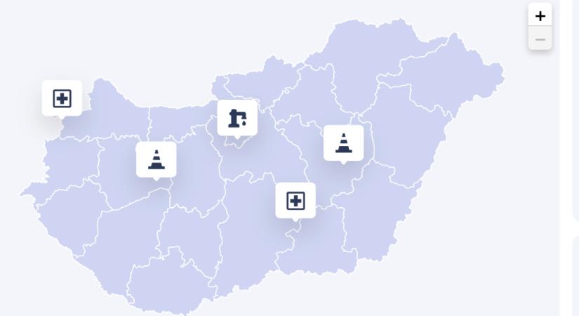Probléma-bejelentő térképet indított a Tisza