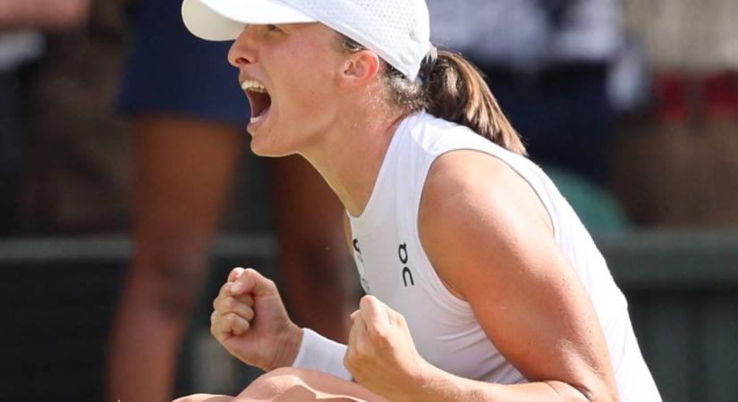 „Apukám kényszerített, hogy dolgozzak, amikor még túl ostoba voltam” – Swiatek köszönetet mondott a wimbledoni siker után