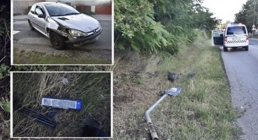 Ittas ámokfutó roncsderbizett Győrben, brutális, amit 1 óra alatt művelt  fotók