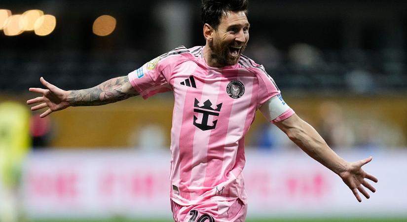 MLS: Messi sorozatban az ötödik meccsén is duplázott – videóval