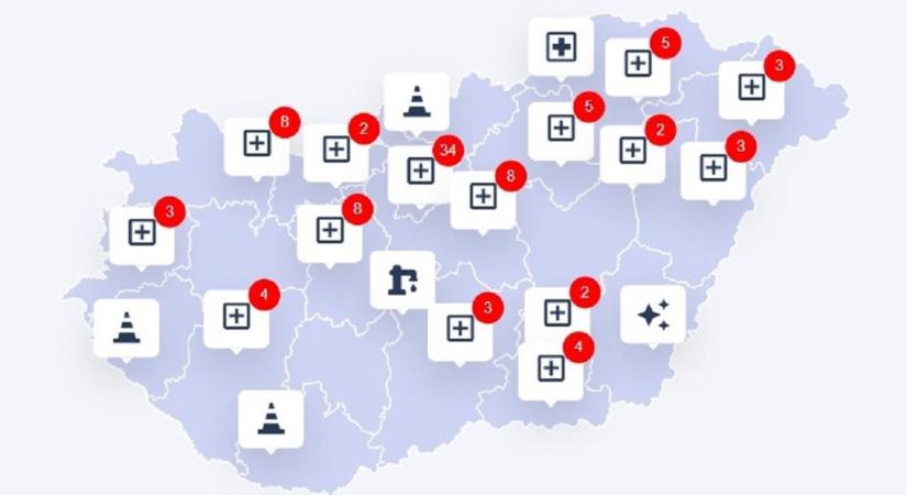 Középkori útviszonyok, galambürülék, nincs WC-papír a szülészeten – érkeznek a problémák a Tisza térképére