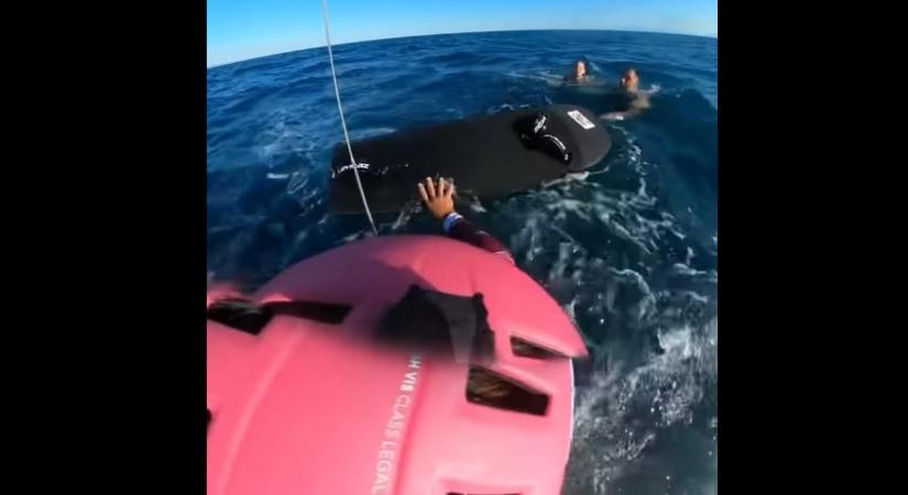 Két vízbe sodródott magyar turistát mentett ki a tengerből egy görög vitorlás