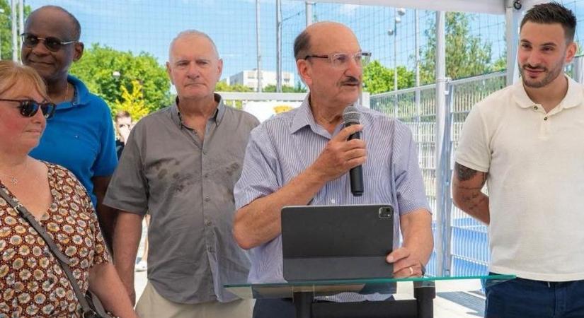 Ilyen még nem volt: pályát neveztek el a veszprémi kézilabdázóról