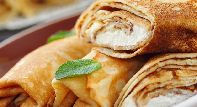 Így készül a tökéletes túrótöltelék a palacsintába – mazsolával vagy anélkül