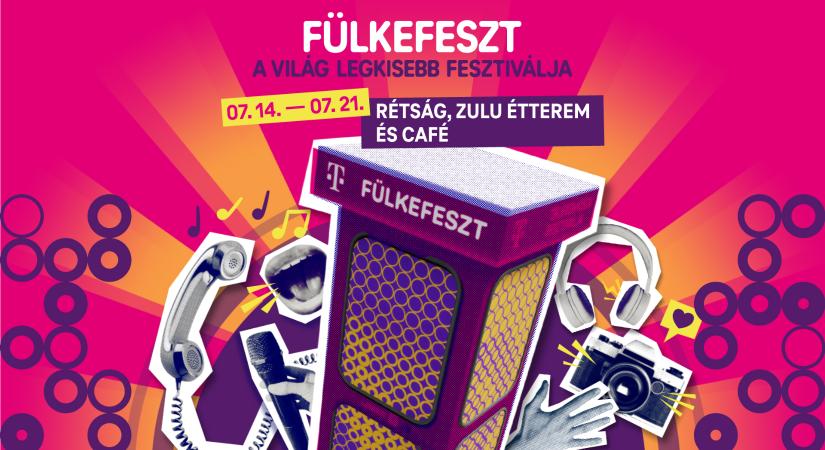 Magyarországon rendezik meg a világ legkisebb fesztiválját, egy fülkében